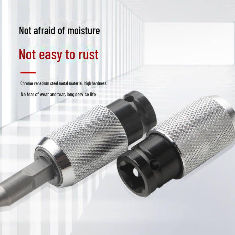 Адаптер для электрического молотка: Преобразуйте ударную дрель в квадратную/круглую рукоятку для многофункционального сверления стен.