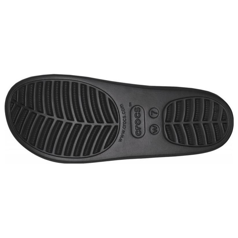 Crocs Baya Platform Clog Comfortable Lightweight Slide Sandals Unisex Clogs Black 208188-001