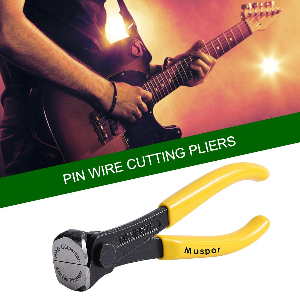 Muspor Guitar Fret Plier Fret Wire Puller Luthier Tools Fret Nippers Tool Fret Wire Nippers Puller Stringed Instruments Tool