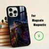 Чехол для телефона с аниме O-Overlord-D для iPhone 17,16,15,14,13,12,Plus,Pro,Max для Magsafe Магнитная Беспроводная Зарядка