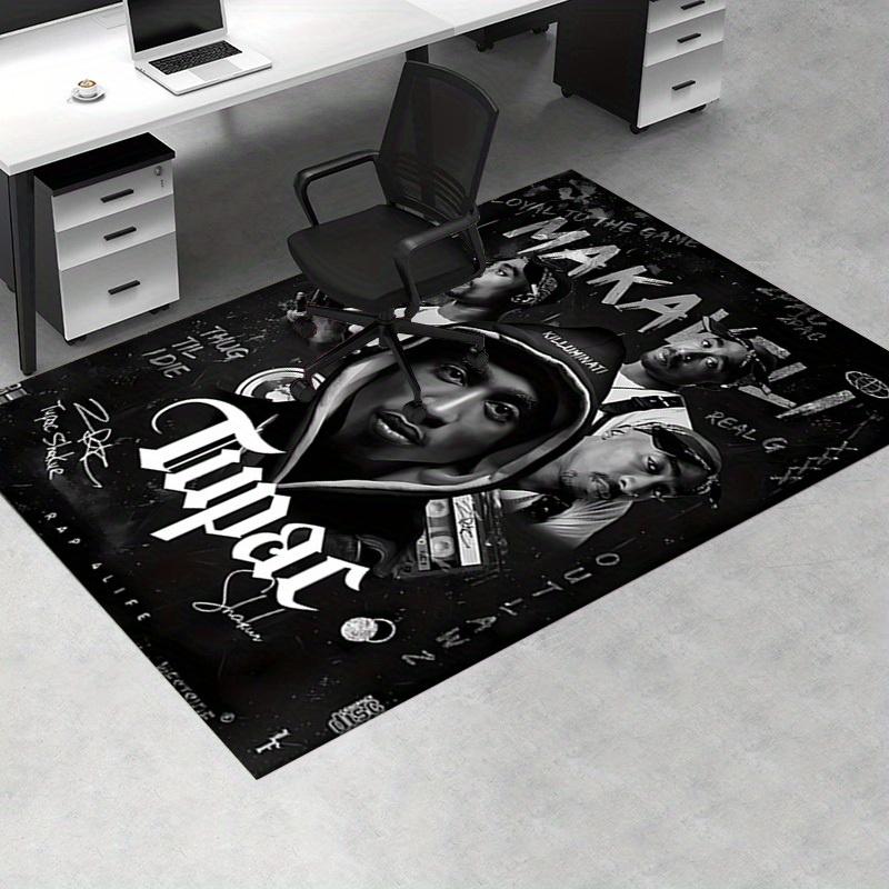 1 шт. Ковер для офиса Rap, Legend, Hip Hop, мягкий полиэстер, нескользящий, машинная стирка, ковер для помещений, гостиная R