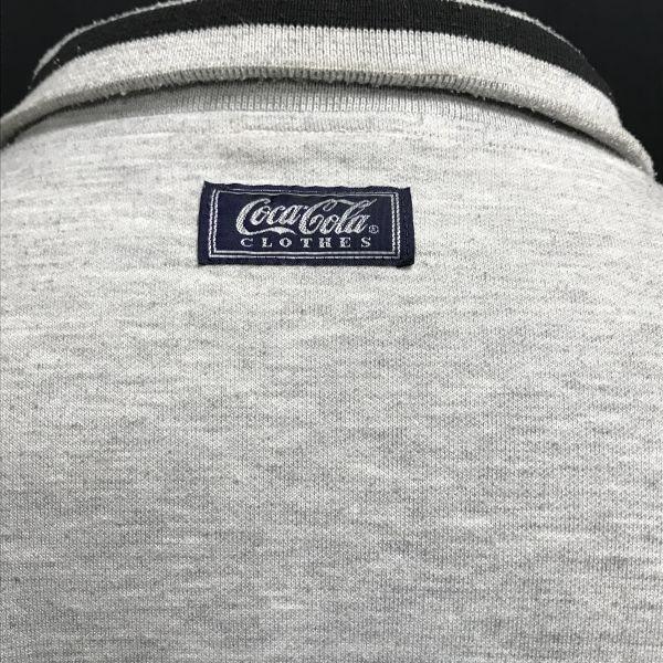 Одежда Coca Cola Редкий мужской свитшот на молнии M Серый(ИСПОЛЬЗОВАЛ)
