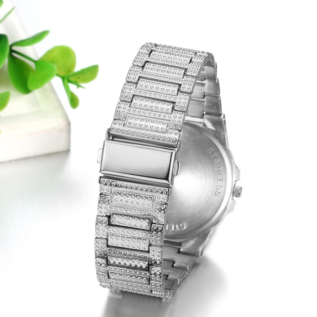 Часы Популярные Стильные Милые Аналоговые Дисплеи Водонепроницаемые Женские Часы Серебряные Золотые Подарок на День Рождения Женщине День Святого Валентина