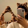 1Pc Face Wash Headband Female Cute Cartoon Headgear Face Wash Hair Band Non-slip Plush Headband