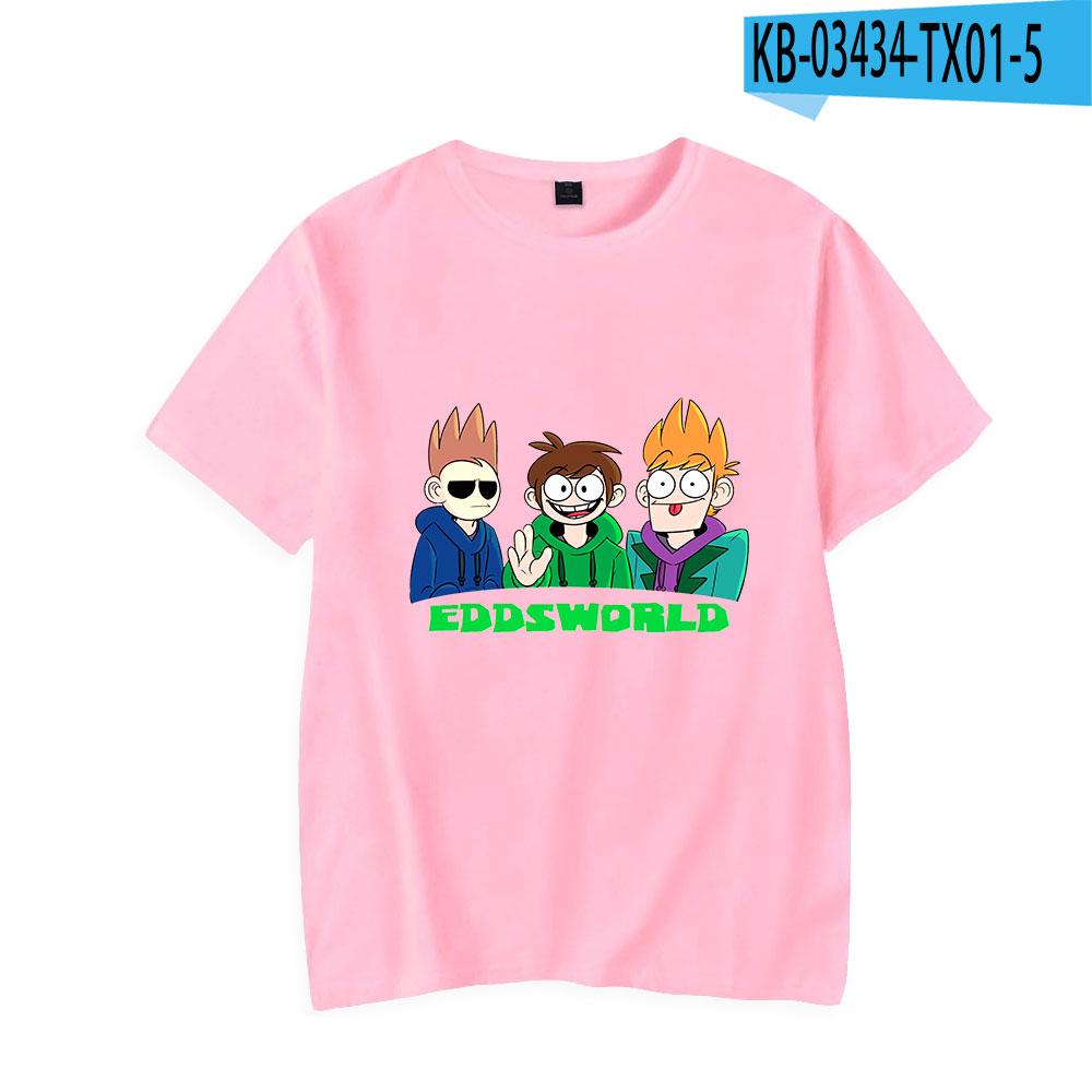 2024 Футболка Eddsworld Женская Унисекс Летняя С Коротким Рукавом Модные Футболки Горячая Распродажа Повседневная Уличная Одежда Топы