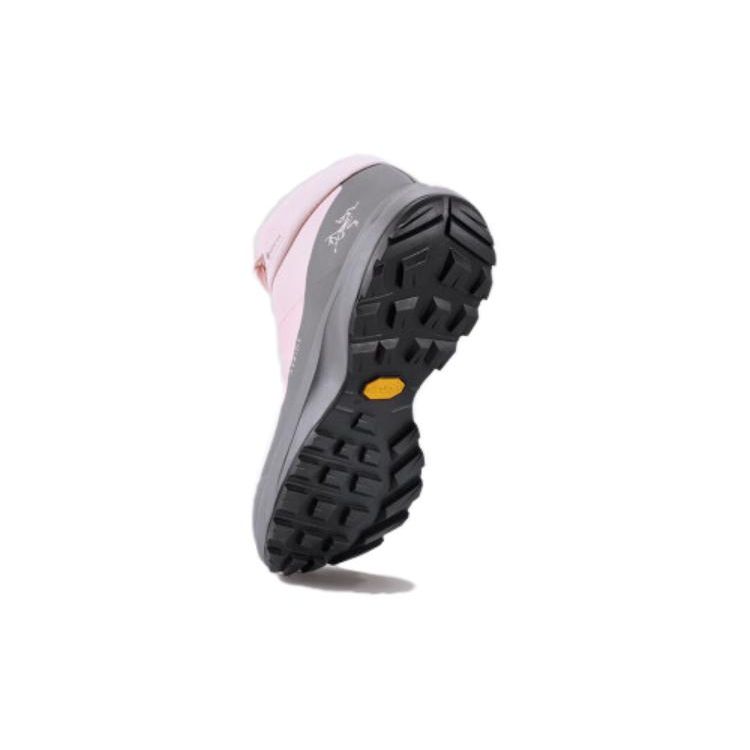 Arcteryx Aerios Mid Gtx Круглый носок Удобные Дышащие Поддерживающие Средняя высота Треккинговые ботинки Женские треккинговые ботинки Серый Розовый L8087800