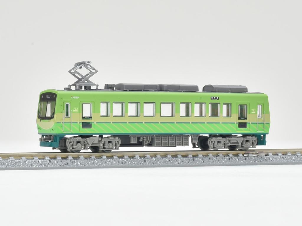 Railway Collection Tetsuro Eizan Railway Series 700 Renewal Car 712 Green Diorama Supplies No.