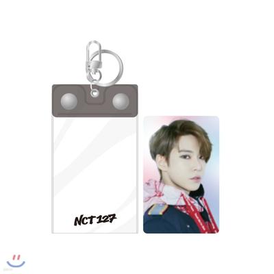 NCT 127 [SUPER HUMAN] - Набор: Фото брелок + Голографическая карточка [Доён]