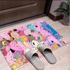 Cartoon animation Pattern Rug, Indoor/Outdoor Mat, for Picnic, Gameroom, Bedroom, Office, Living Room, Home Decor Carpet, Birthday Gift