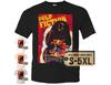 Футболка PULP FICTION Tee V21 Постер к фильму Винтажная Натуральный Черный Белый S - 5XL