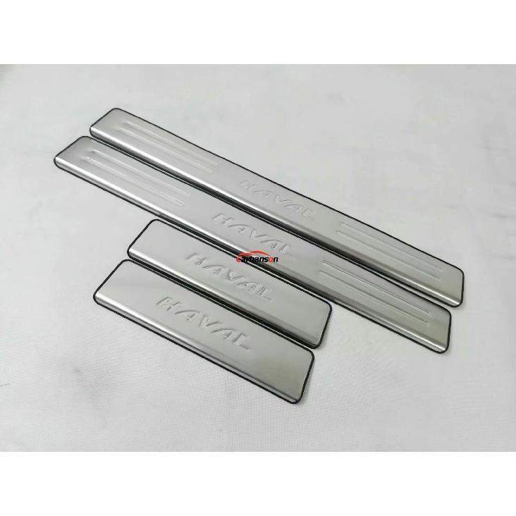 Для автомобильных аксессуаров Haval H6, защита для порогов из нержавеющей стали, чехол для педали, Стайлинг, наклейка, отделка 2017 