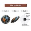 Large 12 Inch Round Wall Clock Produced Using State-of-the-Art Manufacturing