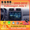 Car Radio Android 14 Carplay Auto For Volkswagen Jetta 5 2005 2006 2007 2008 2009 2010 GPS Multimedia Player 4G Head Unit Stereo