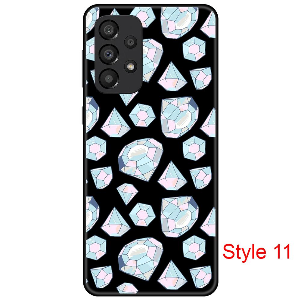 For Galaxy A33 5G Case, Samsung A33 5G Cute Case, Black Bumper TPU Soft Rubber Silicone Cover Phone Case for Samsung Galaxy A33 5G
