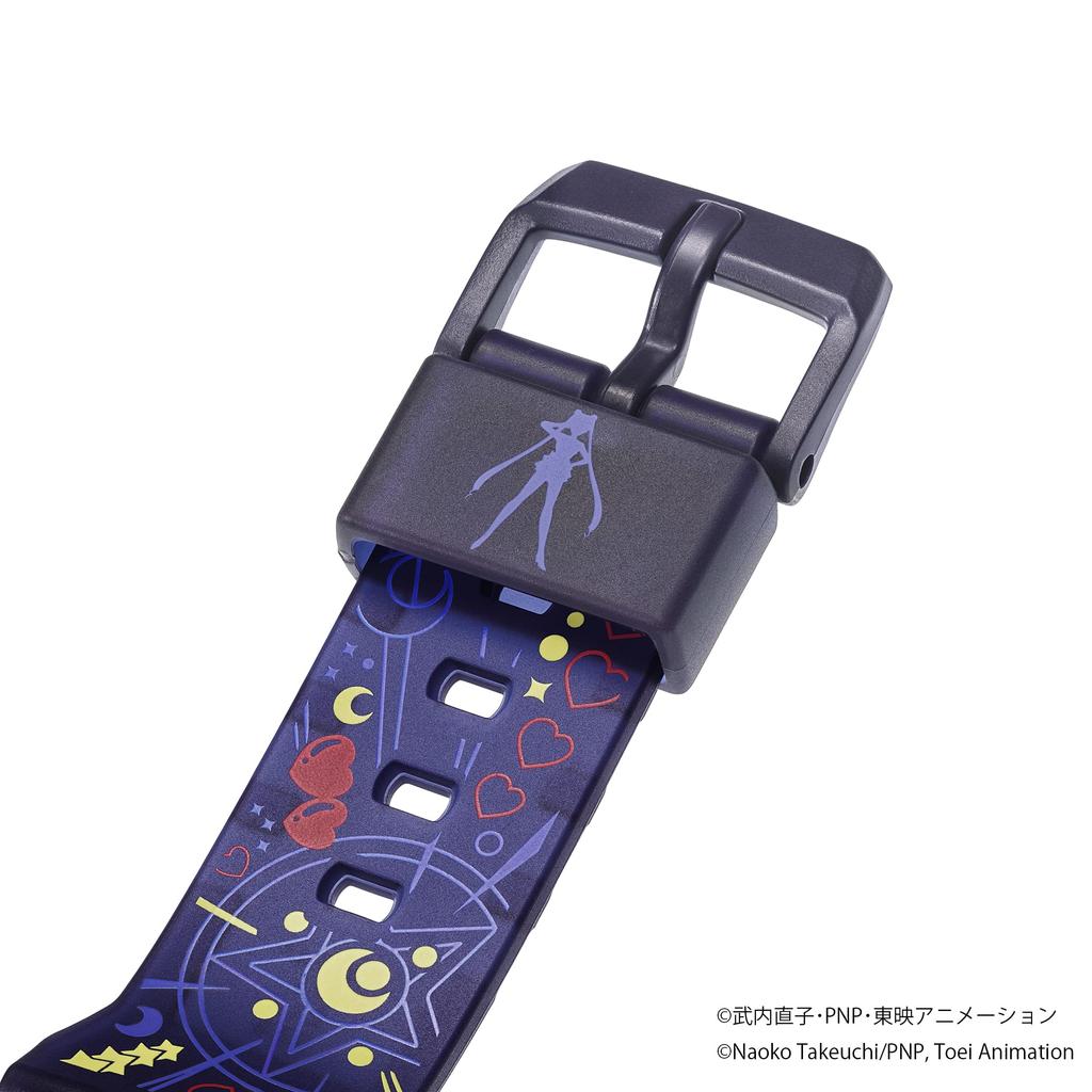 Часы Babygie Pretty Guardian Sailor Moon Collaboration Модель Blue [Casio] [] BA-110XSM-2AJR