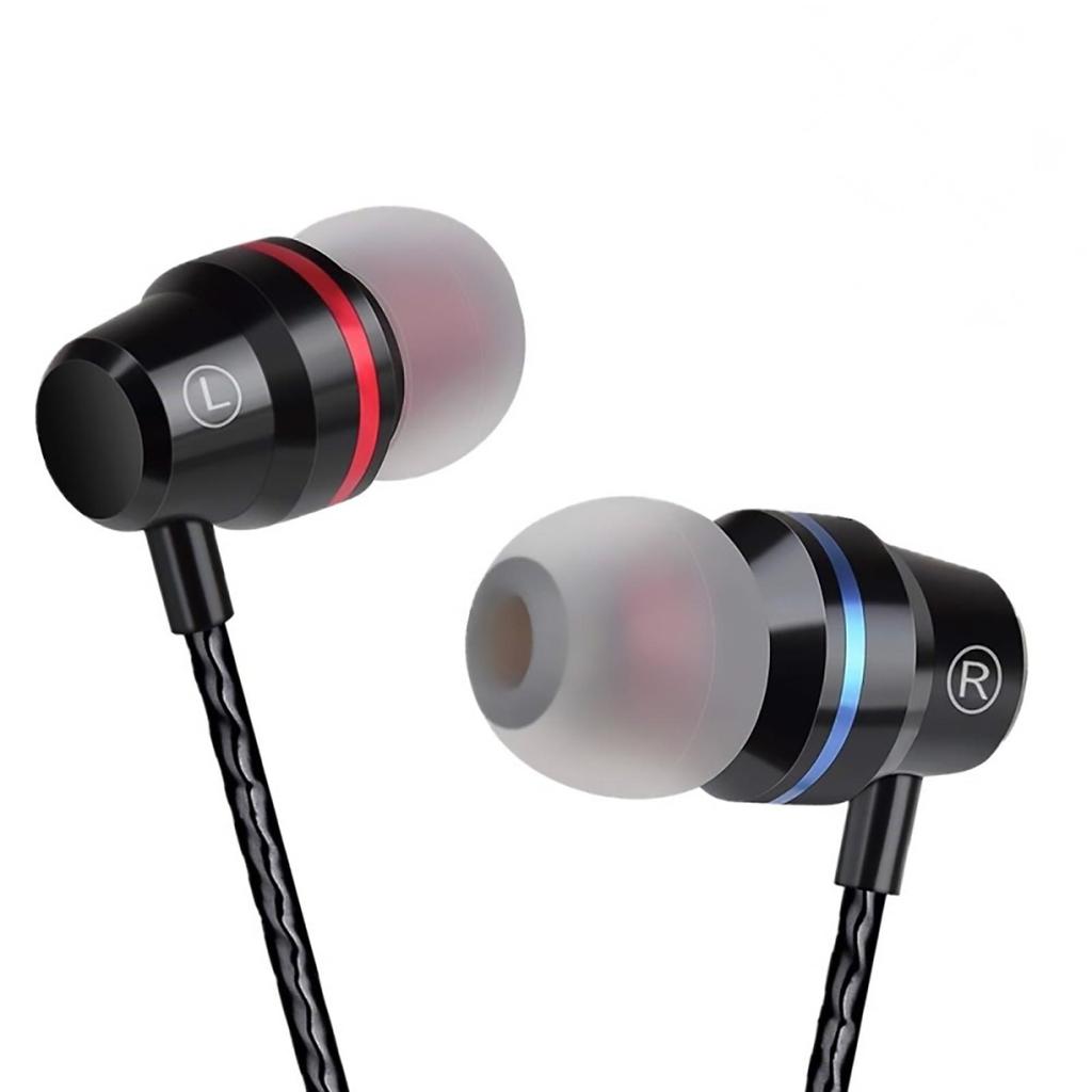 G 2 Wired Headset In-ear With Microphone Metal 9D Heavy Bass Fone  Ouvido Com Fio With Volume Control Phone Call Handsfre