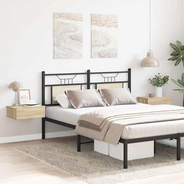 Schlichte Hängende Nachttische, 2 Stück, Wandmontierte Schubladen-Nachtkommode, 40x30x15 Cm