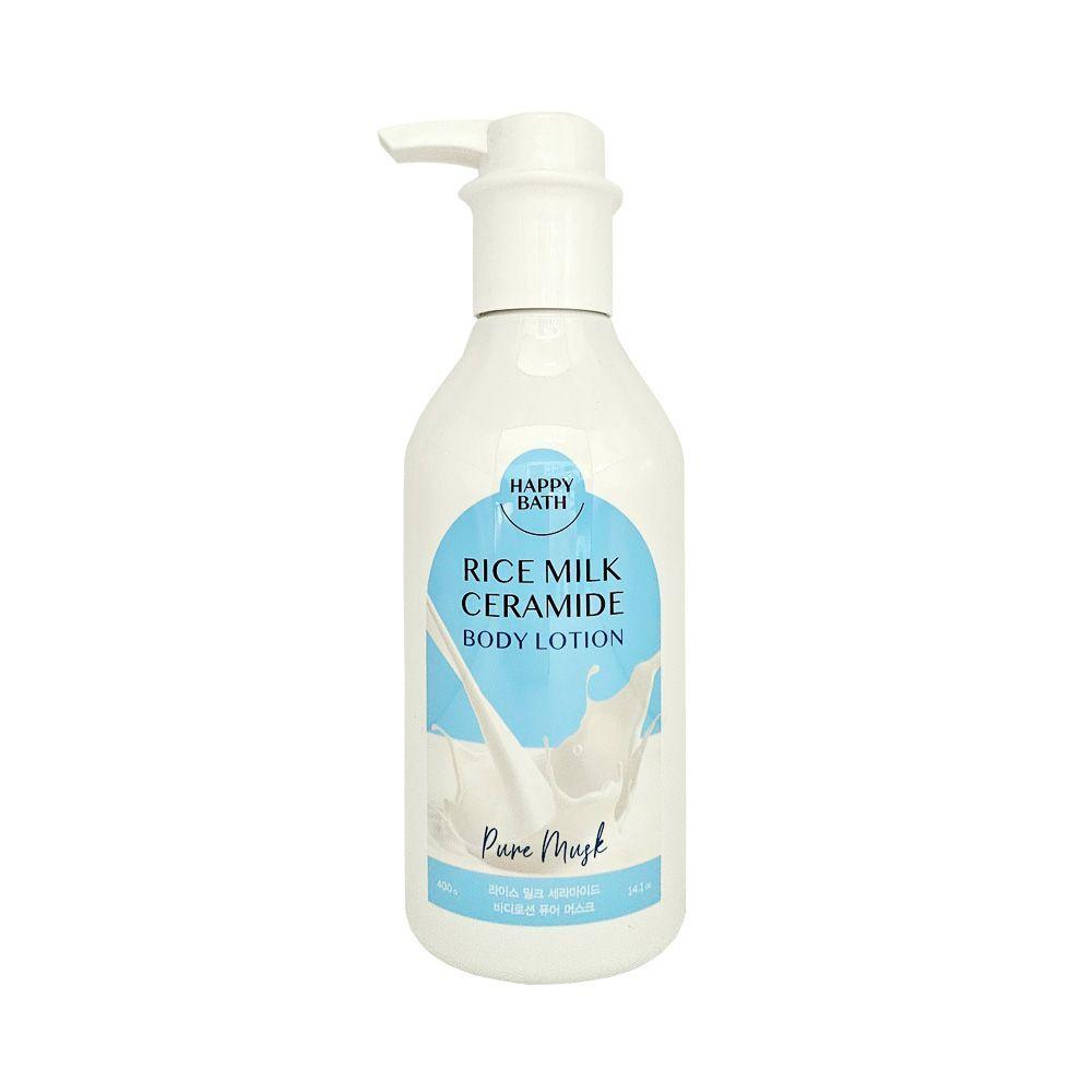 HAPPY BATH JYNLONXK Ceramide Body Lotion Pure Musk 400g