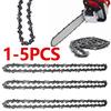 1-5pcs 12Inch Metal Chainsaw Chain 3/8 Pitch 22 Teeth 45 Drive Links Electric Saw Accessory Replacement Chainsaw Saw Chain