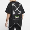 Nike X Off-White NRG RU Футболка с короткими рукавами Черные мужские топы CN5567-010