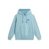 Li-Ning Geometric Pattern Hooded Pullover Sweatshirt Men Sweatshirt Fish-Eye-Blue AWDTE33-2