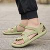Summer 2024 Man Sandals Beach Shoes for Men Non-slip Adult Descount Stylish Outdoor New 39 Luxury Designer Sale Color V