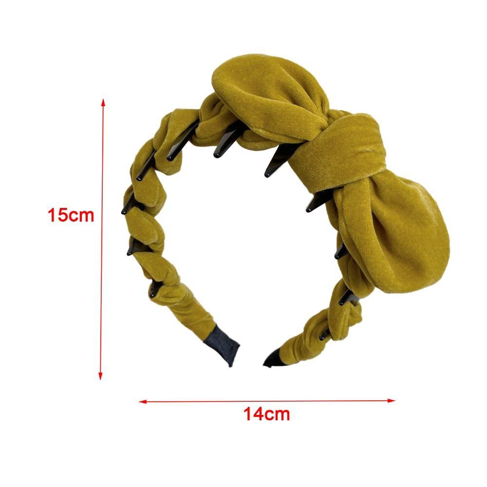 Банты Заколки Бархатный Фасинатор Осенние Повязки для Волос Женщины Девушки