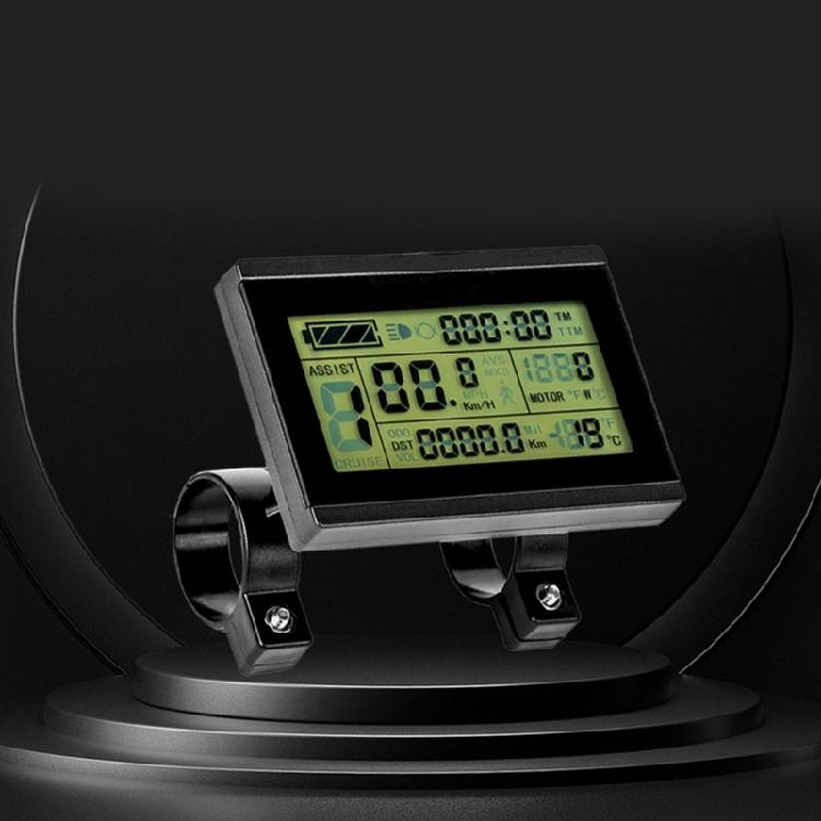 Высокопроизводительный дисплей для электровелосипеда KT-LCD3, совместимость с несколькими напряжениями для улучшения опыта езды