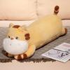 Мультяшная пушистая подушка для тела животного, идеально подходящая для спящих на боку, с удобным плюшевым материалом
