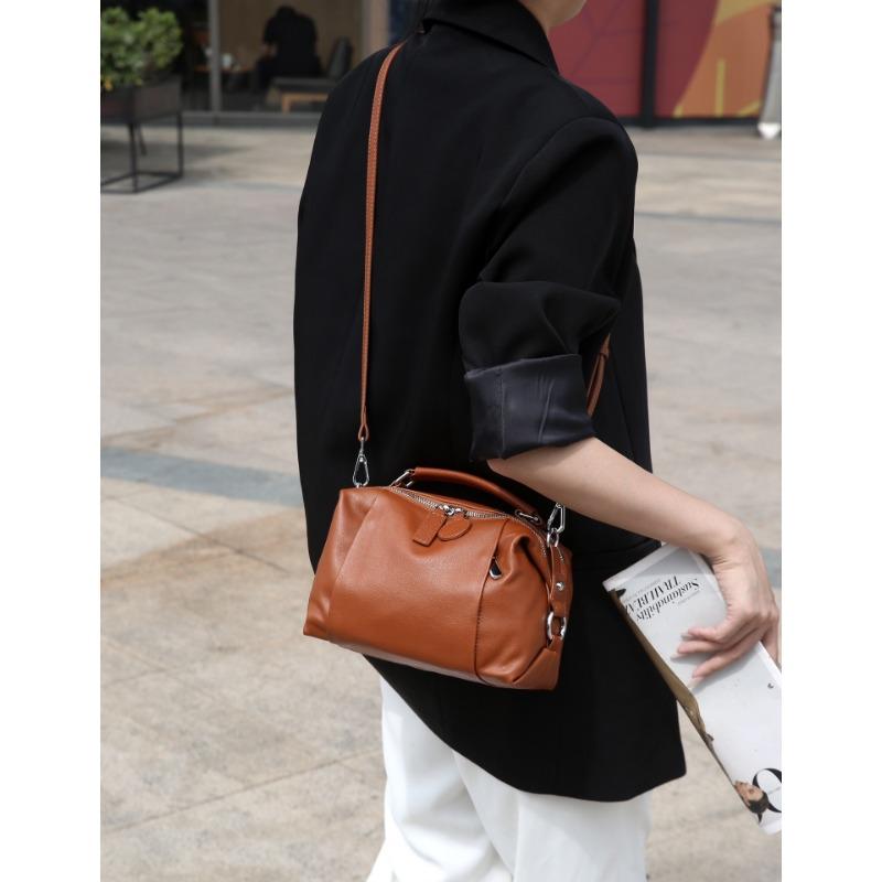 Европейская и американская сумка Niche, новая сумка через плечо из коровьей кожи первого слоя, универсальная сумка через плечо в стиле ретро для поездок на работу