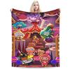 Плед Cookie Run Kingdom Качественный Супер Теплый Плед Зимний Пикник Диван Стул Забавное Покрывало