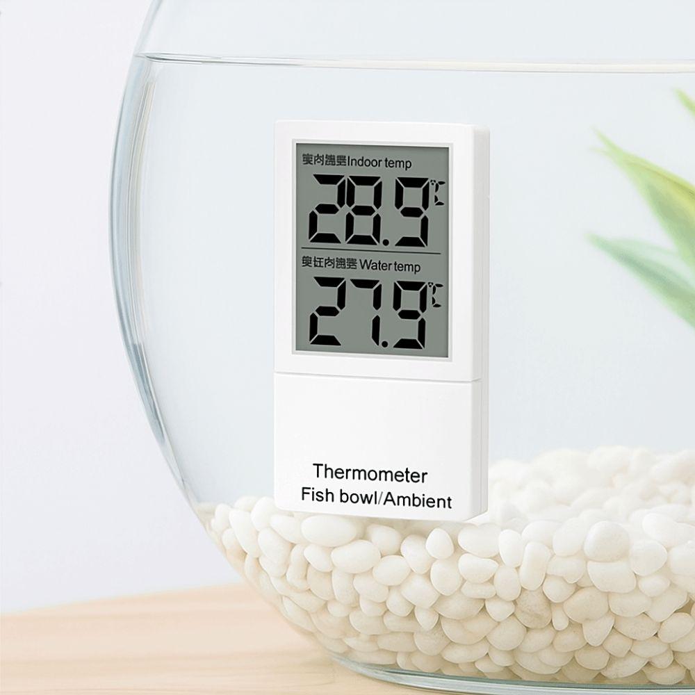 LCD Digital Display Water Temperature Meter Waterproof Digital Aquarium Thermometer Indoor