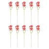 Home Garden Floral Accents 10pcs Artificial Baby Breath Flowers Bouquet Bendable Gypsophila Stems for Wedding Party Decor Vase