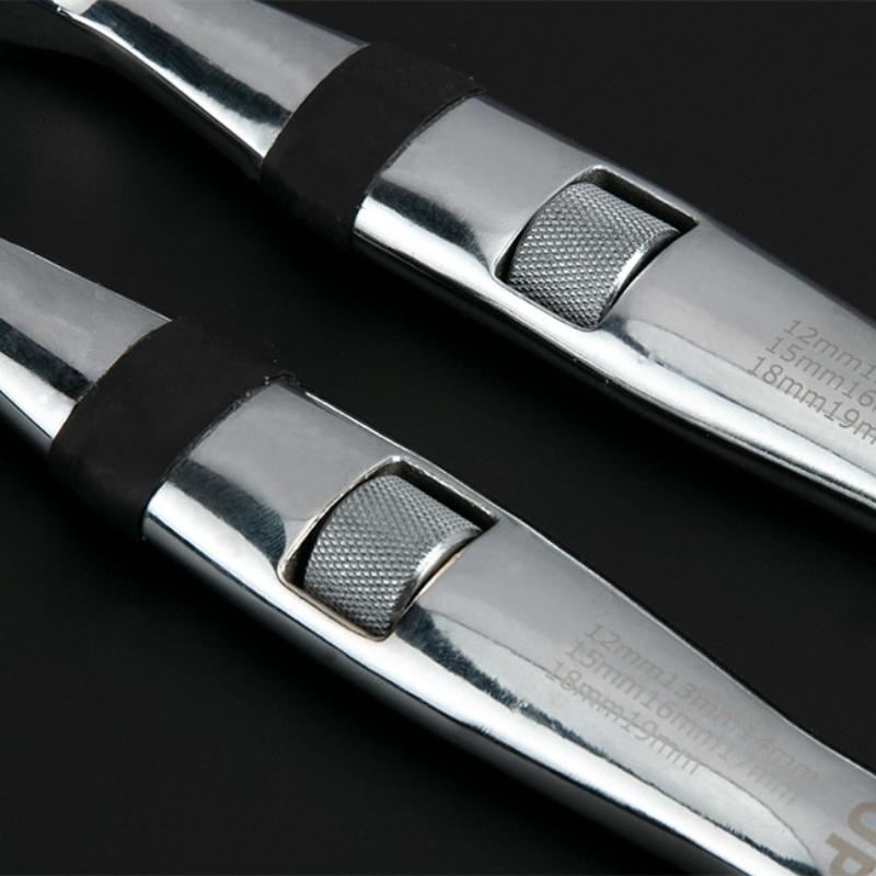 Универсальный гаечный ключ 23 в 1, набор гаечных ключей, разводной гаечный ключ 7-19 мм, CR-V, гибкие многофункциональные инструменты, ручной инструмент для ремонта автомобиля