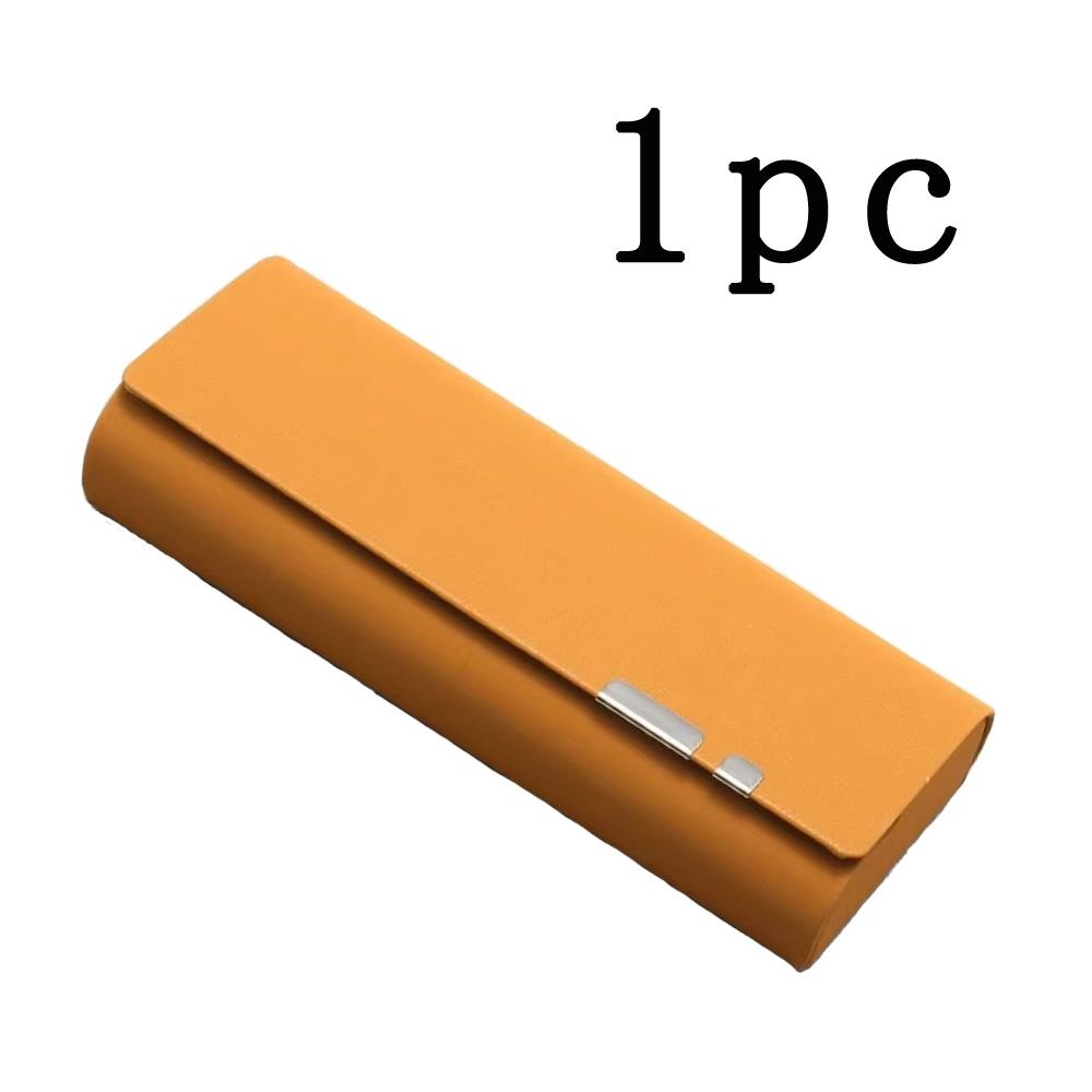 1 шт. Коробка для очков Портативный противоударный PU чехол для солнцезащитных очков Коробка для хранения очков Аксессуары для очков