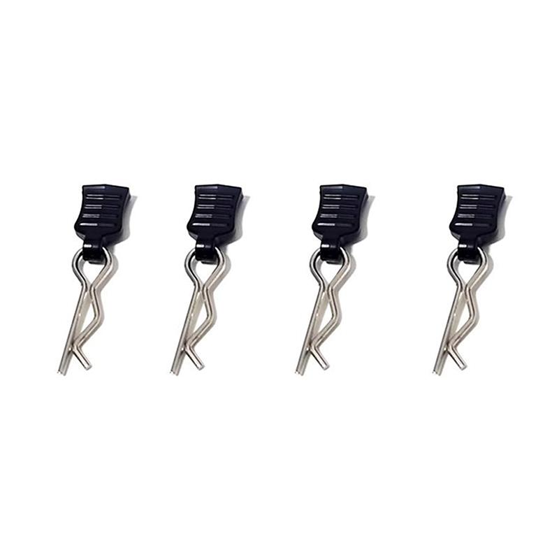 Rcgofollow 1/10 Rc Body Clips With Pull Tabs Car Clips R Clips For /14 Mjx Hyper Go Car Clips R Clips Secure