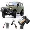 WPL JAPAN Suzuki Jimny (JA11) 110 Outdoor Radio Controlled 4WD 4WD RC Car Rock Crawling Crawler with Technical Conformity Mark (Olive)