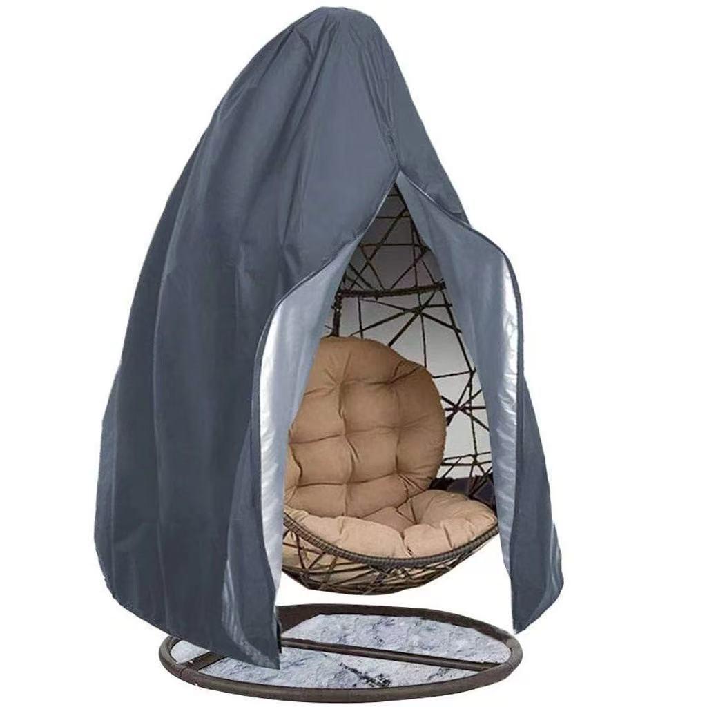 Waterproof Oxford Cloth Cover for Outdoor Hanging Egg Chair with Zipper