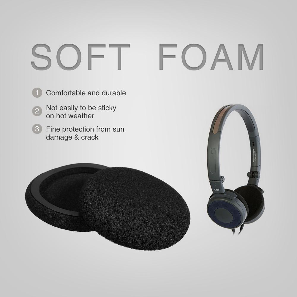 Сменные амбушюры, подушечки из мягкой пены для AKG K420 K403 K402 K412P для Sennheiser PX90
