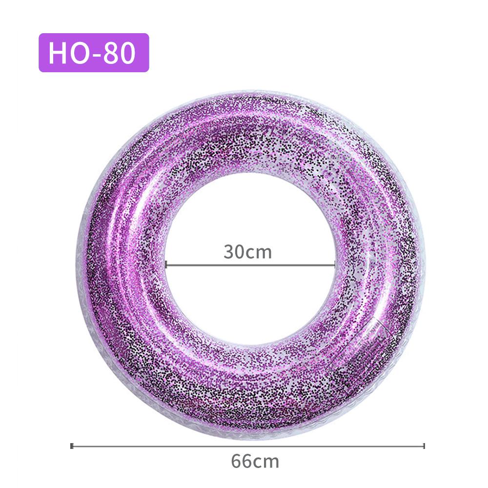 Прозрачный блестящий бассейн, кольцо для плавания, надувная трубка для взрослых и детей, гигантский поплавок для мальчиков и девочек, водная забавная игрушка, круги для плавания