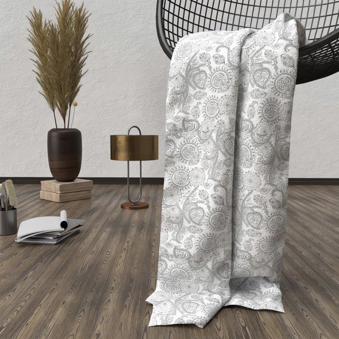 Plaid polaire en microfibre 120x160 cm BLACK DRESS, par Soleil d'ocre