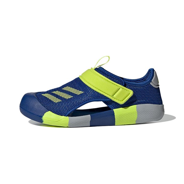 adidas Сандалии для детей Altaventure Ct C, нескользящие, с защитой от удара, сине-желтые, для детей от 3 до 7 лет, GX5110