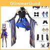 Vivid And Textured Keqing Cosplay Costume Perfect For Halloween Carnival And More