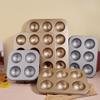 MDNG Набор форм для выпечки MDNG Golden, 6 полусфер, 3 шт.