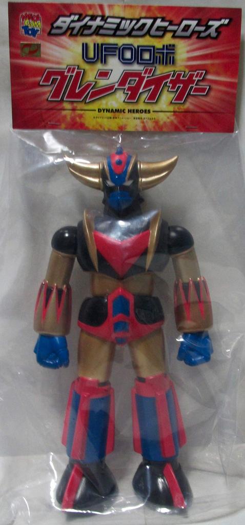 Medicom Toy Dynamic Heroes UFO Robot Grendizer Gold Ver.