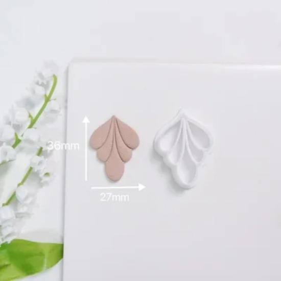 Мягкие керамические серьги, форма для резки, сердце Rainvow, неправильная геометрическая форма, форма для резки Caly, инструмент для самостоятельного изготовления ювелирных изделий, кулонов, гончарных изделий