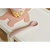 Daily Like Bonbon Baby Food Spoon Stage 2, 2-piece Set + 2 Baby Food Cases, Lavender, Cocoa, 1 Set