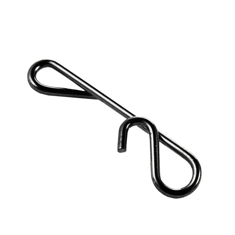 50 шт. Новые портативные прочные быстросъемные рыболовные подвесные застежки-карабины из нержавеющей стали, бочковые вертлюжки