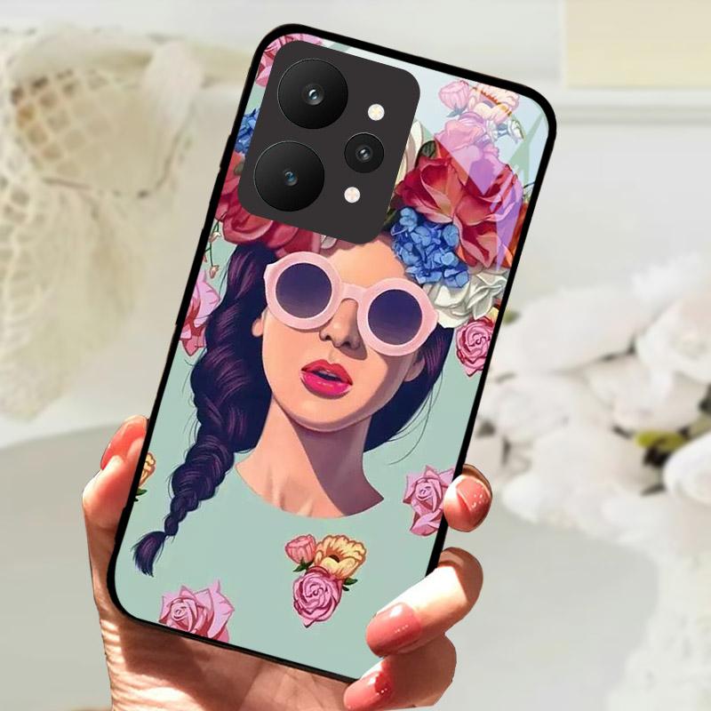 Ударопрочный Чехол Для Телефона Realme 15 5G Чехол RMX5106 RMX5105 Чехлы Из Закаленного Стекла Для Realme15 Fundas Роскошный Защитный Корпус