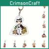 High-quality Demon Slayer Keychain With Iconic Characters Tanjirou Nezuko Zenitsu Giyuu